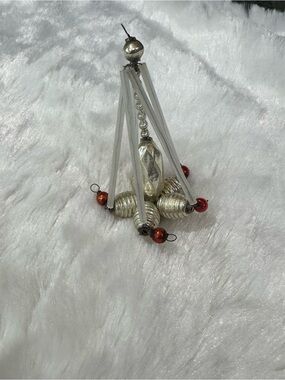 Gablonz Christmas Ornament Vintage Czech Bohemian
